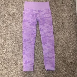Purple Camo Leggings